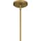 Quoizel Hanley 4-Light Aged Brass Pendant QP5596AB - alternate 5